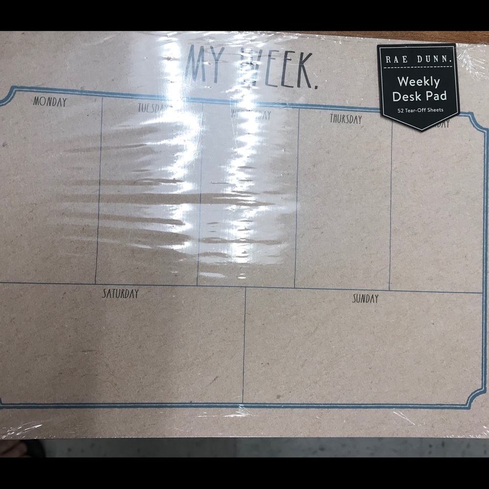 Rae Dunn desk pad